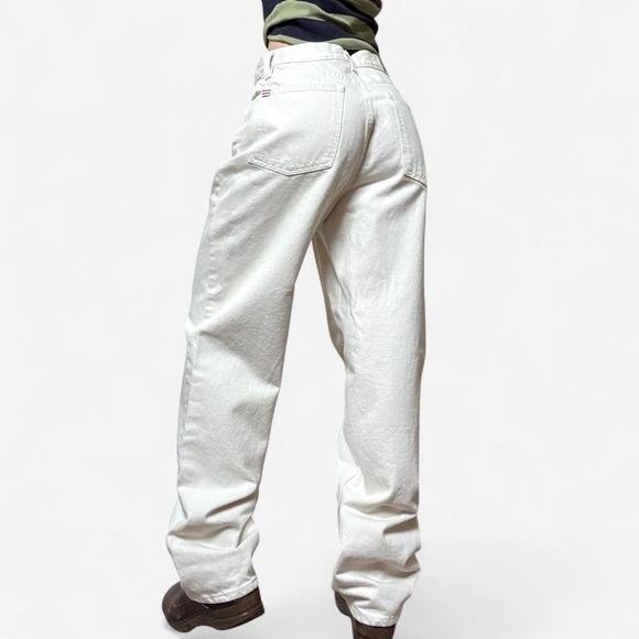 BDG Cream high rise baggy jeans - Picture 3 of 6